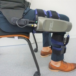 Compact single joint exoskeleton robotwith several special muscle training...