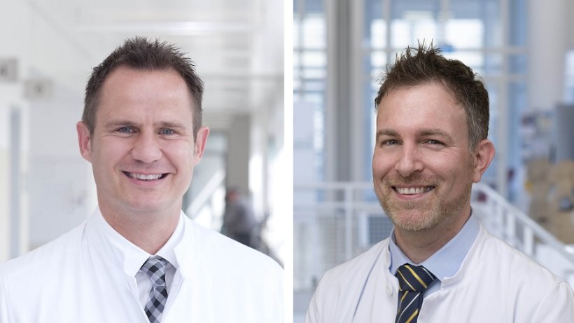 Prof. Dr. Christoph Kleinschnitz (l) und Prof. Dr. Dr. Mark Stettner...