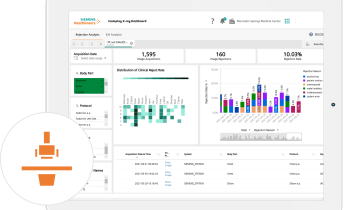 teamplay X-ray Dashboard