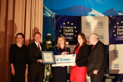 Photo: European Health Award geht an das Health Literacy Project