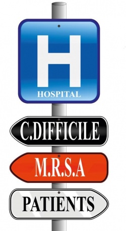 Photo: MRSA, C Difficile, staphylococcus