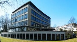 Der Campus Rabenstraße beherbergt die Hochschule Fresenius in Hamburg....