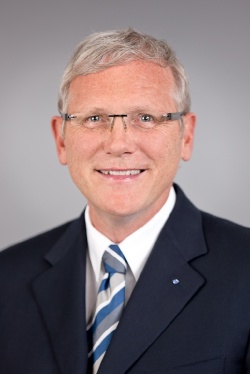 Professor Dr. med. Reinhard Hoffmann, Präsident der Deutschen Gesellschaft...