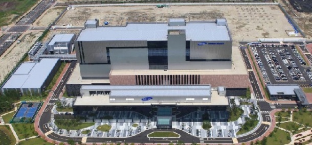 Top View of Samsung BioLogics Plant. (PRNewsFoto/Samsung BioLogics)