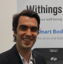 Alexis Normand, business development manager with Withings.