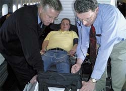 Photo: Airline tests in-flight telemedicine