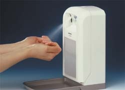 Photo: Touch-less sensor dispenser
