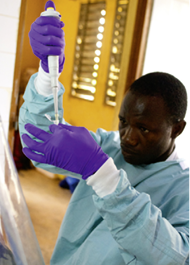 Rapid Ebola test could play key role in efforts to end lingering outbreak.