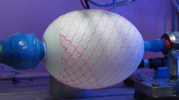 3-D/4-D printing of inflatable structures.