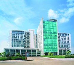 Medanta Krankenhaus in Gurgaon, Indien