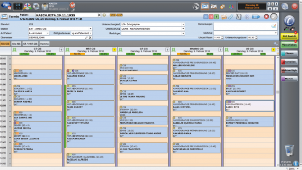 The Xplore agenda provides a clear overview of all stations in one day. All...