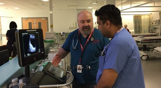 Point-of-care ultrasound is helping clinicians at the Great North Trauma and...