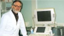 Two Aplios for North Wales: Pictured with one of the two Aplio 80 ultrasound...