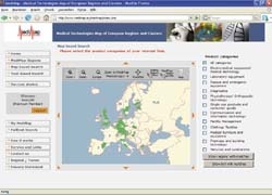 Photo: Medical Technologies Map of European Regions and Clusters