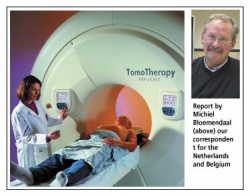 Photo: Belgian clinic offers TomoTherapy