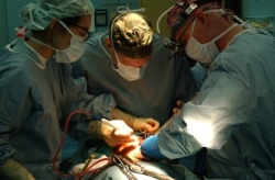Photo: Working around the risk: How doctors deal with the danger embedded in...