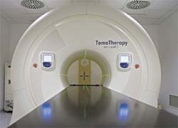Fig. 1 Tomotherapy system at the Medical Centres Department of Radiation...