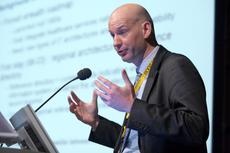 Yves Mahieu, EMCs  EMEA director of healthcare, described the second Finish...