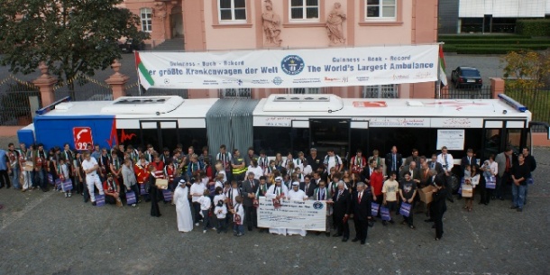 The Guinness World Record for The Largest Ambulance in the World was broken in...