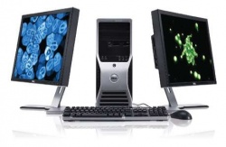 Photo: Acuson SC2000 powered by a long-life workstation
