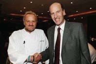 Antony Worral Thompson with Douglas Smallwood