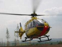 Photo: Helikoptereinsatz bei Lungenversagen