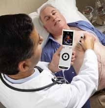 Photo: Pocket-size echocardiography