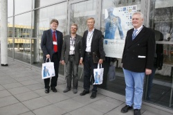 Das BVM-Organisationskomitee (v.l.n.r.: Prof. Dr. Hans Handels, Prof. Dr....
