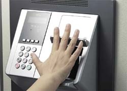 Photo: Biometric authentication