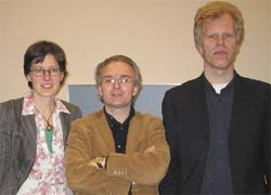 From left: Cobie Groenendijk, Eric Vermetten and Luc Taal