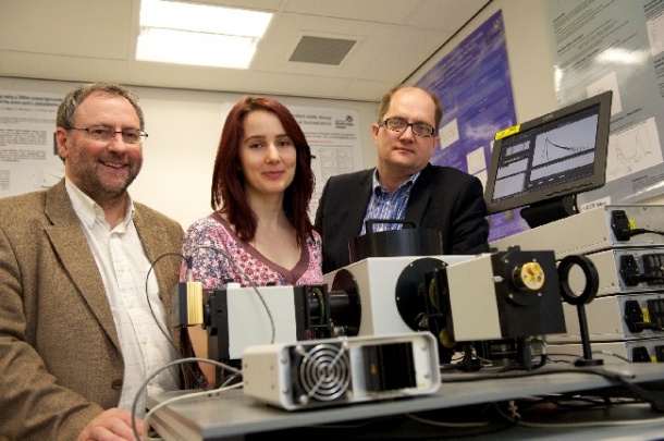 University of Strathclyde research team members. Left to right: research team...