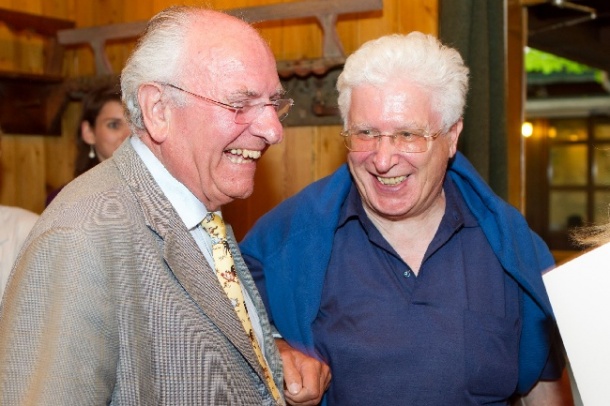 Günther Leiner (left) with Christian Pruszinsky (Copyright: Anna Rauchenberger)