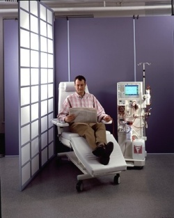 Photo: Satellite unit cuts journey time for dialysis patients