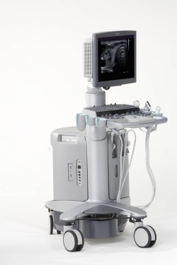 Photo: The Acuson S2000 ultrasound system