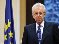 Prime Minister Mario Monti