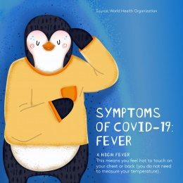 Fever is a common symptom of a Covid-19 infection