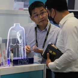 The Ezpro arrhythmia diagnostic system from Sigknow was among the visitor...
