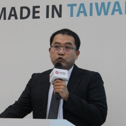 Wolfgang Tang, Projekt Manager vom Taiwan Trade Center, ergänzte dies mit...