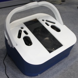 The sensor pad from DMolution detects impaired circulation in the foot early,...