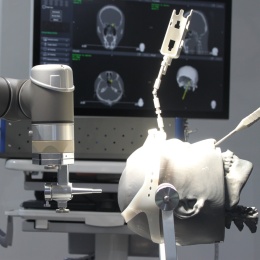 The Smart Medical Pavilion held a wealth of advanced healthcare solutions, such...
