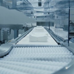 Photo: Medical-Grade Wipes for Hospitals and Patient Care