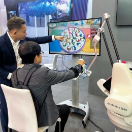 Participants were able to experience the ArmMotus EMU, recipient of the 2023...