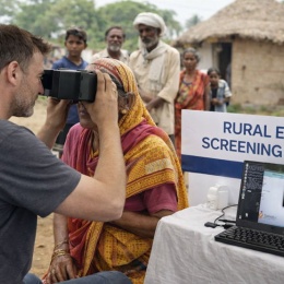 Photo: Portable AI-powered scanner to facilitate access to eye care