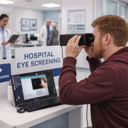 Photo: Portable AI-powered scanner to facilitate access to eye care