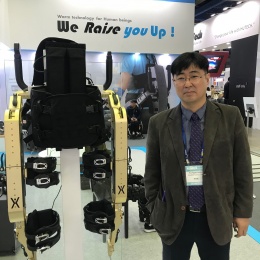 Robotic devices, like this exoskeleton for rehabilitative walking assistance...