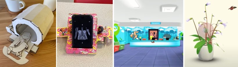 Reducing kids MRI anxiety with papercraft and VR