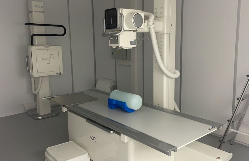 The uDR 592h digital radiography system installed at NovaLife Polyclinic
