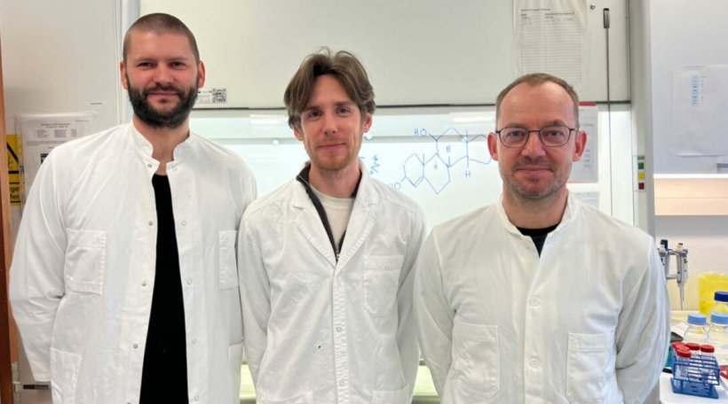 From left: Doctor and postdoc Andreas Lodberg, PhD and Associate Professor...