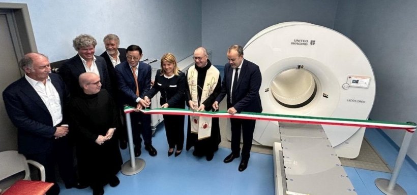 Celebratory ribbon-cutting event for the introduction of a new PET/CT imaging...