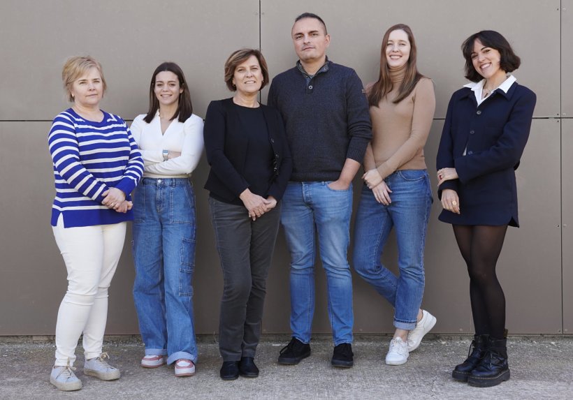 The research team that participated in the study. From left to right: Maria...